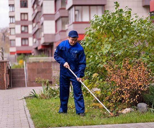 Уборка территории в Долгопрудном и  Московской области
