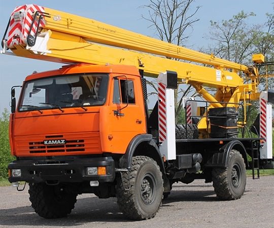 Аренда автовышки в Долгопрудном и  Московской области
