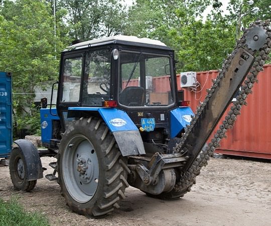 Траншеекопатель в аренду в Долгопрудном и  Московской области